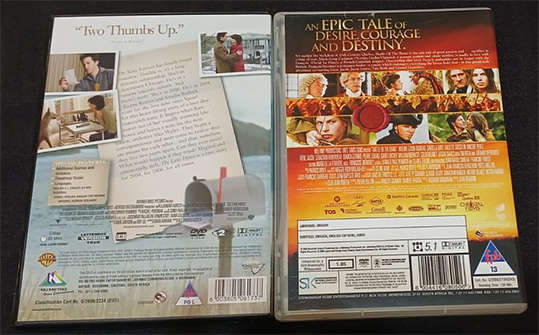 Set of 2 DVD's - The Lake House & Battle of the Brave