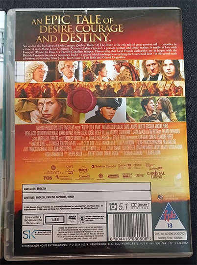 Set of 2 DVD's - The Lake House & Battle of the Brave