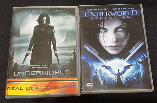 Set of 2 DVD's - Underworld & Underworld Evolution