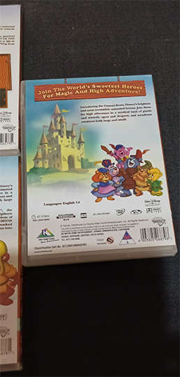 Set of 7 DVD's - Adventures of the Gummi Bears
