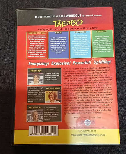 DVD - Billy Blanks' TAE-BO