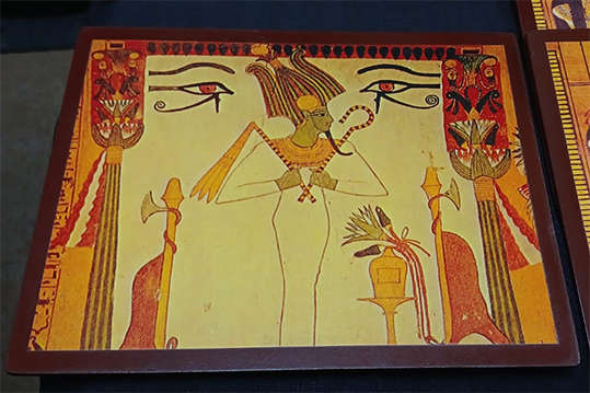 Set of 6 Hard Egyptian Placemats