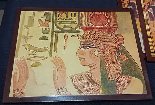 Set of 6 Hard Egyptian Placemats