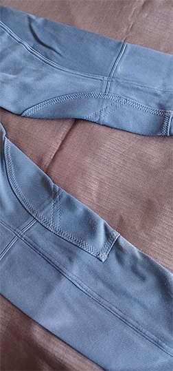Ladies Horse Riding Jodhpurs - Blue (Size: 40)