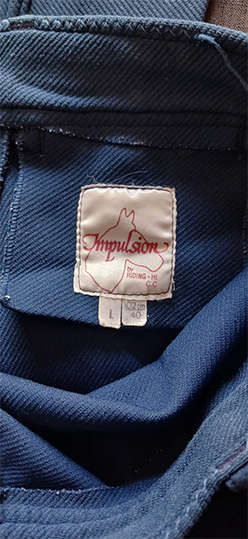Ladies Horse Riding Jodhpurs - Blue (Size: 40)