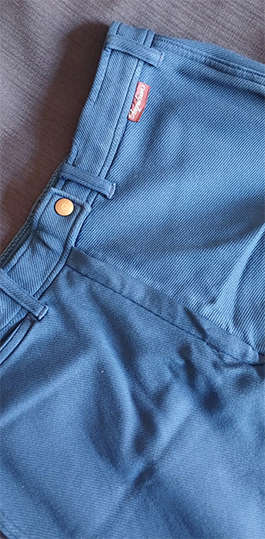 Ladies Horse Riding Jodhpurs - Blue (Size: 40)