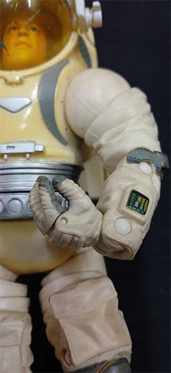 Vintage Marvel Fantastic Four Astronaut Ben Grimm Action Figure Thing