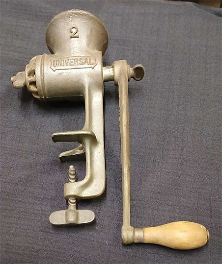 Antique Meat Mincer - Universal 2 (Made in USA)