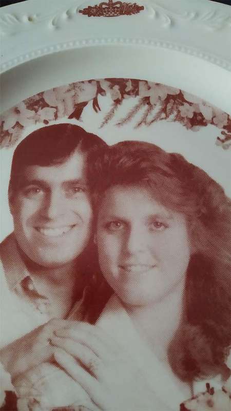 Pair of Commemorative Porcelain Ornamental Plates