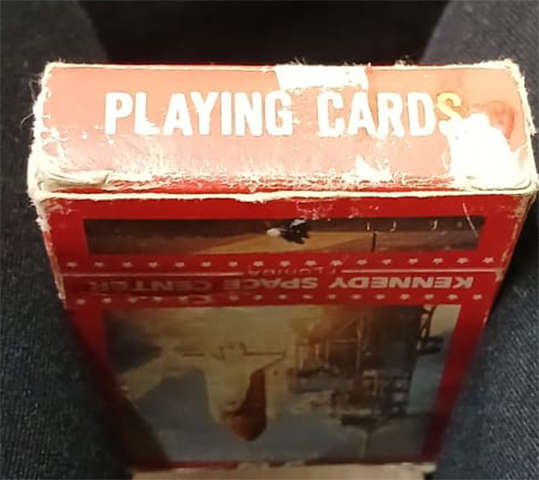 Vintage Souvenir Kennedy Space Center NASA Space Shuttle Playing Cards