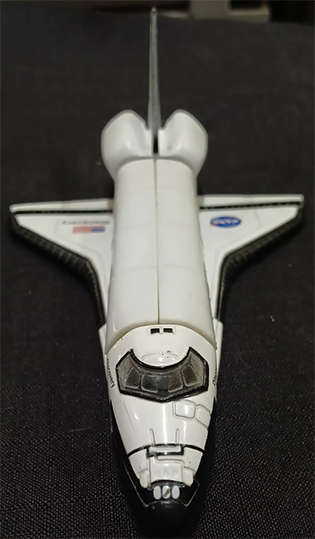 Realtoy Vintage Discovery NASA Metal Die-Cast Space Shuttle