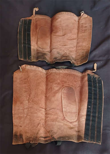 Ladies Horse Riding Leather Half-Chaps - Beige