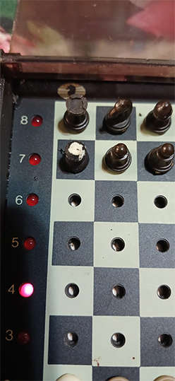 Vintage SciSys Travel Mate Chess Computer Set Art No. 122
