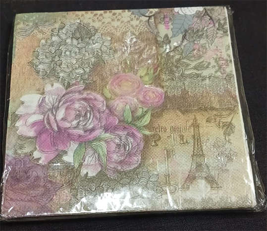 2 Packs of 20 Serviettes x 2Ply - Romantic Scenes