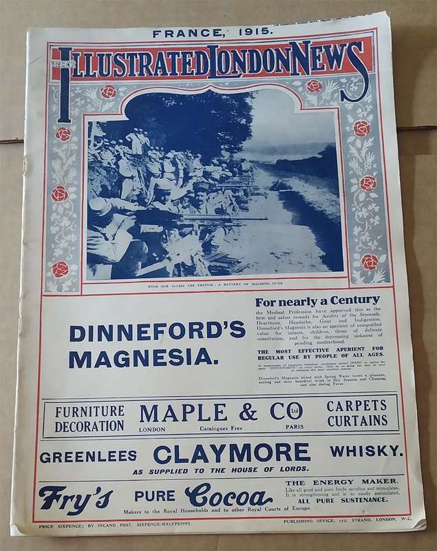 The Illustrated London News - France, August 7th 1915