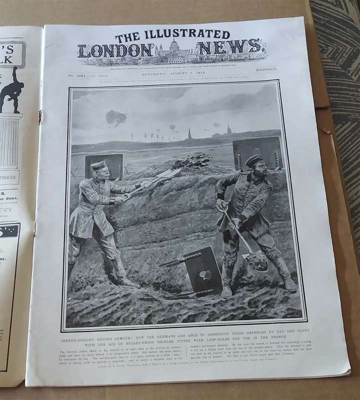 The Illustrated London News - France, August 7th 1915