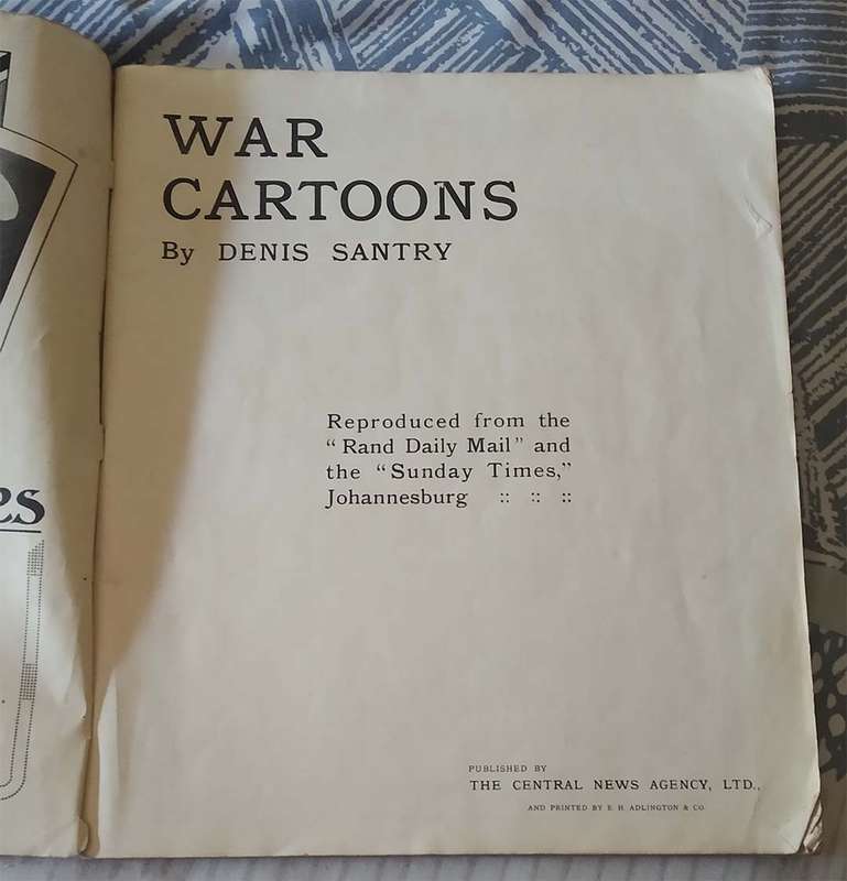 War Cartoons by Denis Santry (1915)