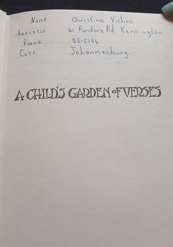 A Child's Garden of Verses by Robert Louis Stevenson