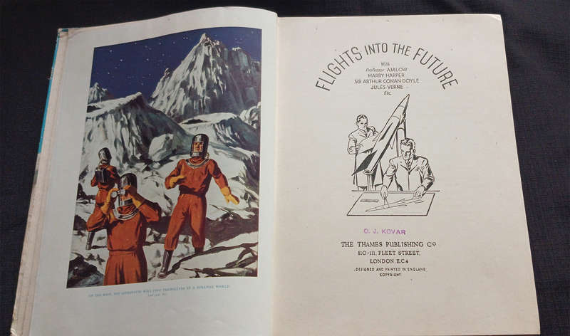 Flights into the Future with A.M. Low, Harry Harper, Sir Arthur Conan Doyle, Jules Verne, etc.