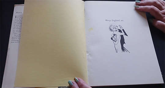 Merry England, etc. by Ronald Searle (1st Edition)