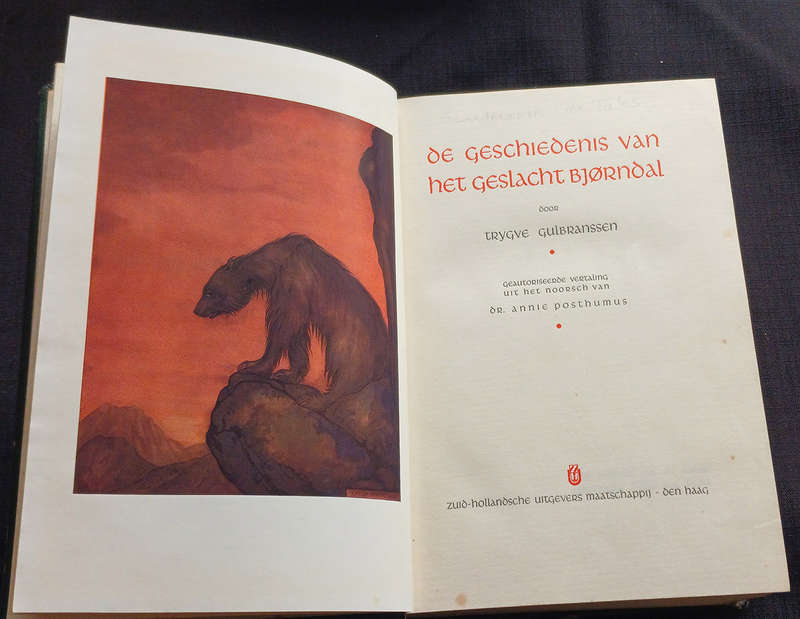 De Geschiedenis van het geslacht Bjorndal by Trygve Gulbranssen (Scandinavian Folk Tales)