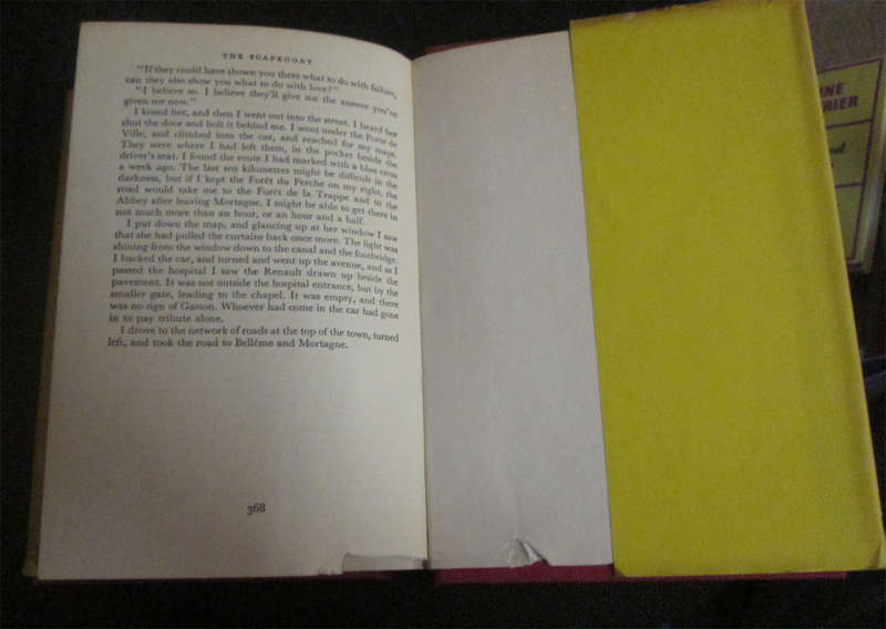 The Scapegoat by Daphne Du Maurier (1st Edition)