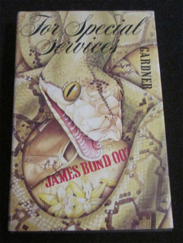 2 Hard Cover John Gardner Books - License Renewed & For Special Services (1st Edition)