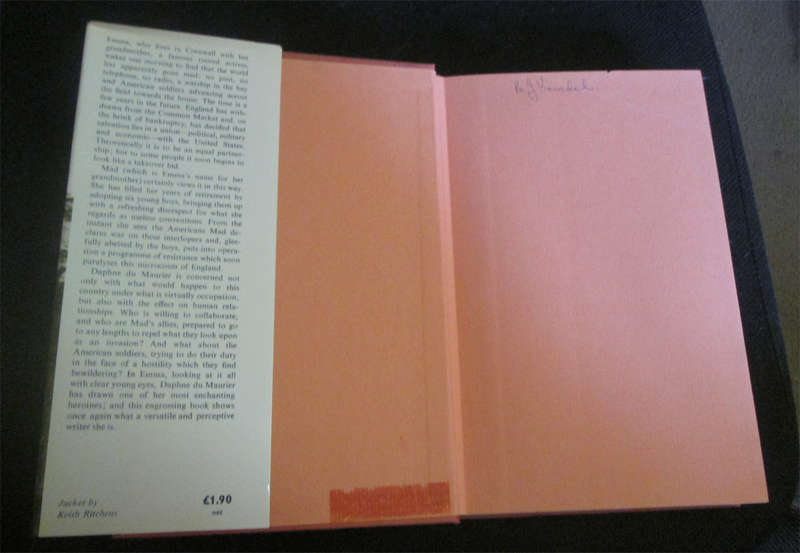 Rule Britannia by Daphne Du Maurier (1st Edition)