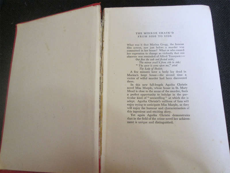 The Mirror Crack'd from Side to Side by Agatha Christie (1st Edition)
