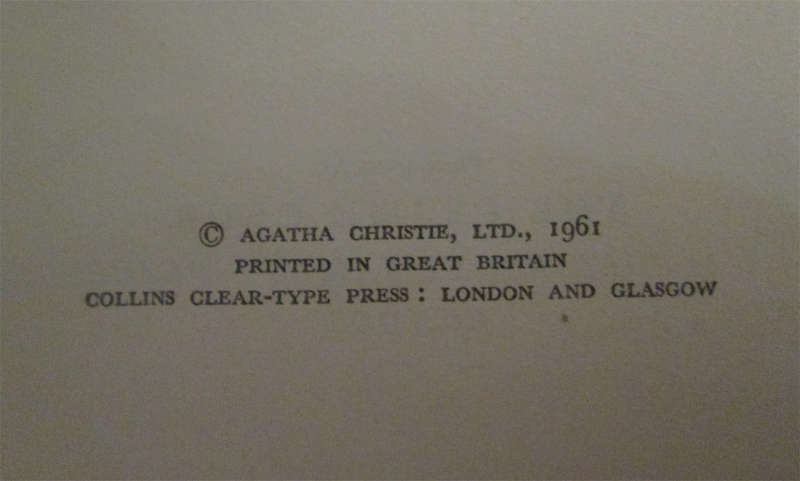 The Pale Horse by Agatha Christie (1st Edition)