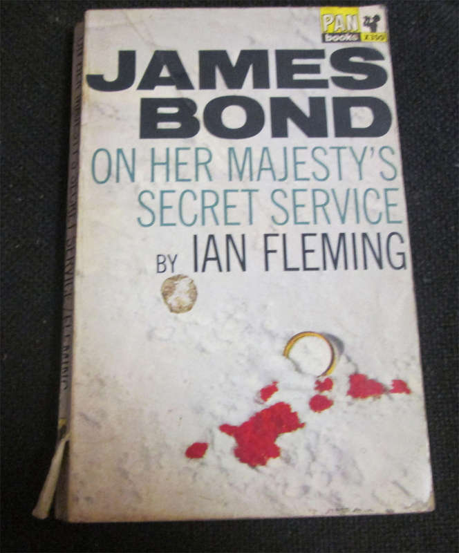 2 Soft Cover Ian Fleming Books - For your eyes only & Her Majesty's Secret Service