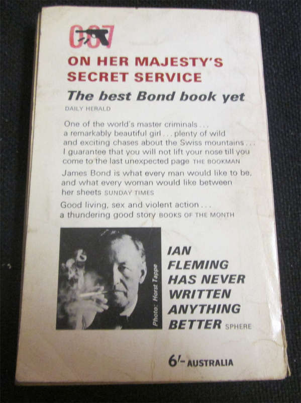 2 Soft Cover Ian Fleming Books - For your eyes only & Her Majesty's Secret Service