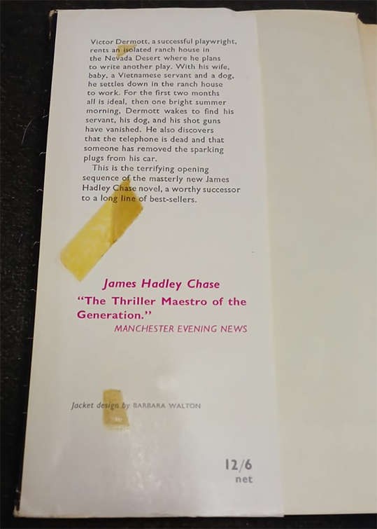 One Bright Summer Morning by James Hadley Chase (1st Edition)