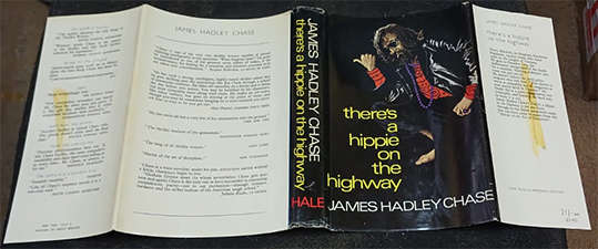 There's a Hippie on the Highway by James Hadley Chase (1st Edition)