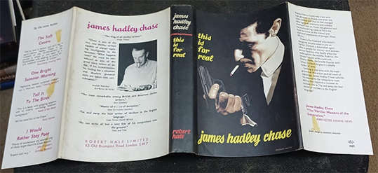 This is for Real by James Hadley Chase (1st Edition)