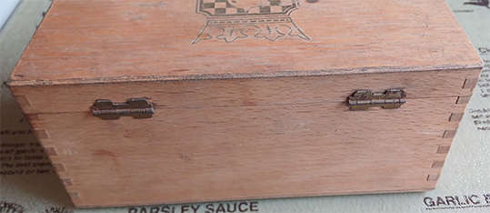 Vintage Staunton Competition Chess Pieces in Box - No Board