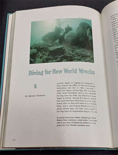 Undersea Treasure by The National Geographic (1st Edition)