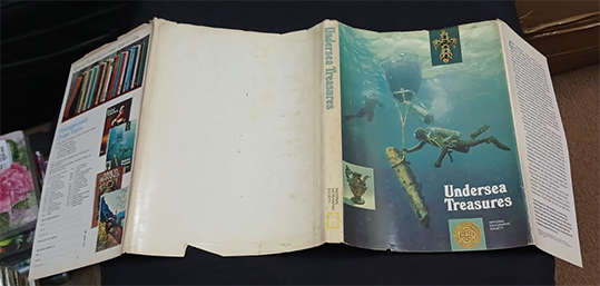 Undersea Treasure by The National Geographic (1st Edition)