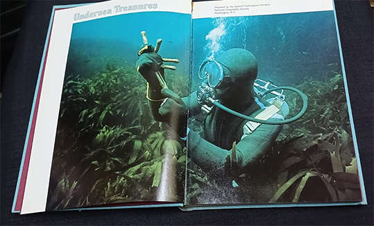 Undersea Treasure by The National Geographic (1st Edition)