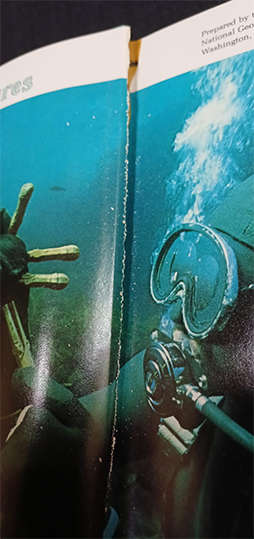 Undersea Treasure by The National Geographic (1st Edition)
