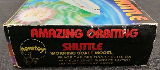Vintage Westminster Battery Operated Orbiting Space Shuttle