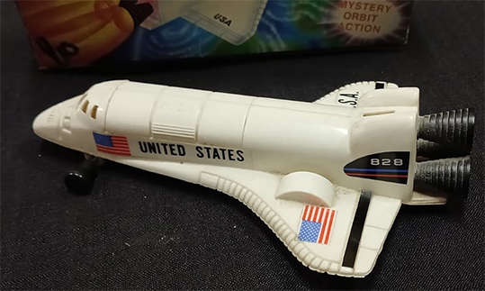 Vintage Westminster Battery Operated Orbiting Space Shuttle