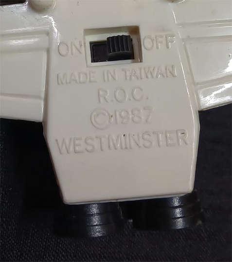 Vintage Westminster Battery Operated Orbiting Space Shuttle