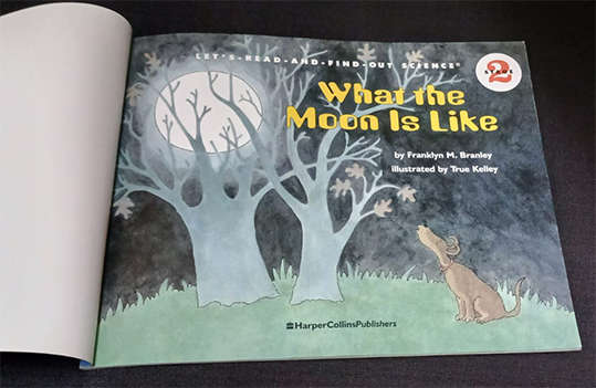 What the Moon Is Like by Franklyn M. Branley (1st Edition Paperback)