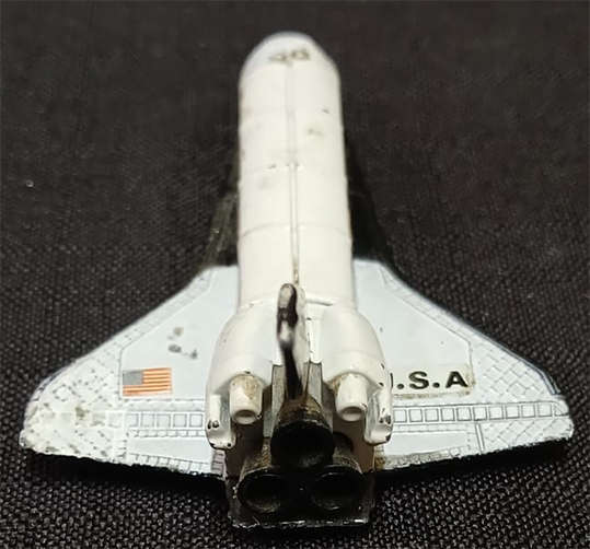 Vintage Zee Toys Metal Die-Cast A148 Space Shuttle