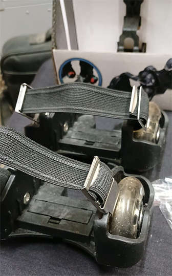 Zinc Street Glider Heel Skates