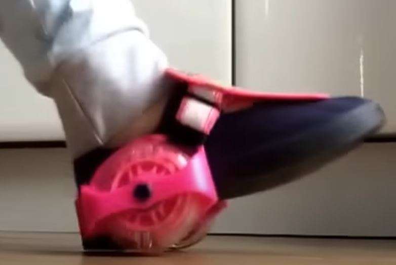 Zinc Street Glider Heel Skates