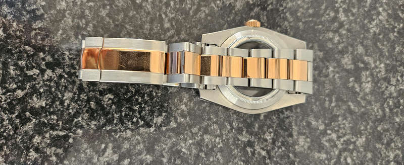 Watch case with bracelet