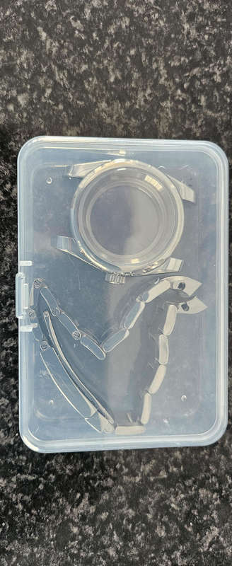 Watch case and bracelet