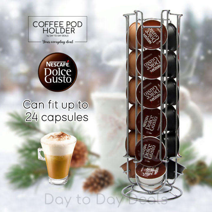 Dolce Gusto Coffee Capsule/Pods Holder  Sleek, Organized, and Space-Saving